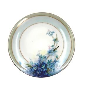 Thomas Bavaria Sevrés Forget-Me-Not Plate 6" Blue White 1908-1939